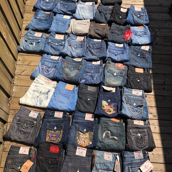 MYSTERY BOX OF 3 True Religion Jeans - Picture 11 of 12